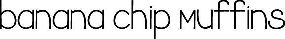 Preview image for BananaChipMuffins