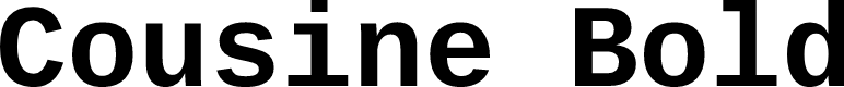 Preview image for Cousine Bold
