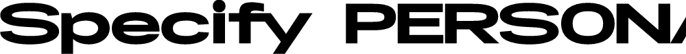 Preview image for Specify PERSONAL Extraexpanded Black