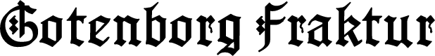 Preview image for GotenborgFraktur