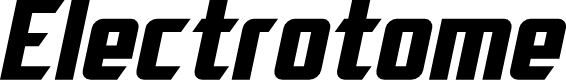 Preview image for SF Electrotome Bold Oblique