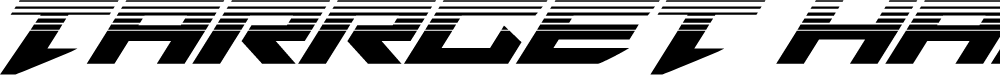 Preview image for Tarrget Half-Tone Italic