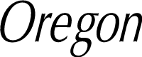 Preview image for Oregon LDO Condensed Oblique