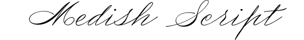 Preview image for Medish Script PERSONAL USE ONLY