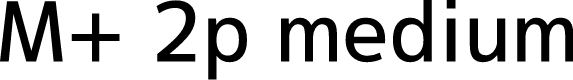Preview image for M+ 2p medium