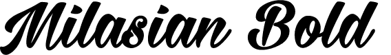 Preview image for Milasian Bold PERSONAL