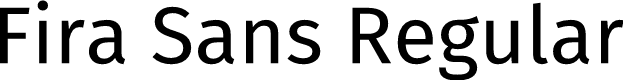 Preview image for Fira Sans Regular