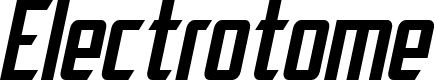 Preview image for SF Electrotome Condensed Oblique