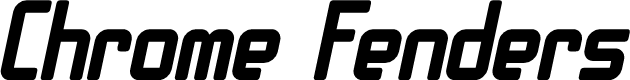 Preview image for SF Chrome Fenders Bold Oblique