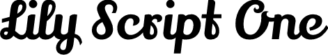 Preview image for Lily Script One