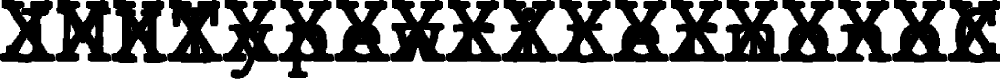 Preview image for JMHTypewritermonoCross-Regular