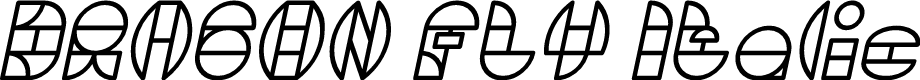 Preview image for DRAGON FLY Italic
