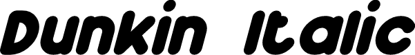 Preview image for Dunkin Italic