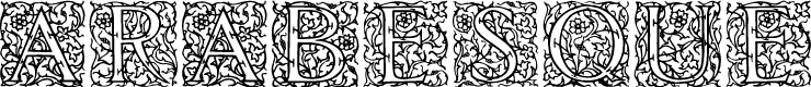 Preview image for Arabesque Initialen