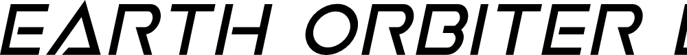 Preview image for Earth Orbiter Bold Italic