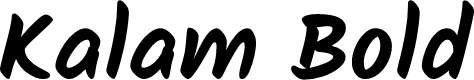 Preview image for Kalam Bold