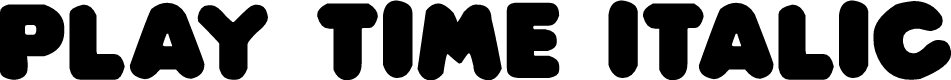 Preview image for Play time Italic