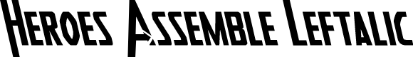 Preview image for Heroes Assemble Leftalic