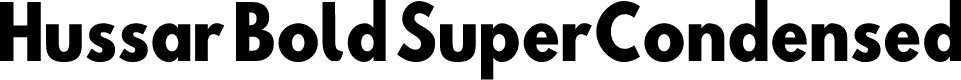 Preview image for Hussar Bold SuperCondensed