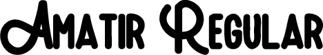 Preview image for Amatir Regular