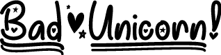 Preview image for Bad Unicorn DEMO Regular