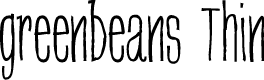 Preview image for greenbeans Thin