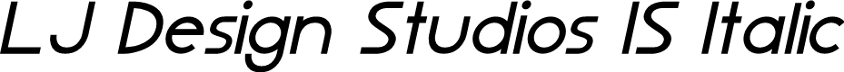 Preview image for LJ Design Studios IS Italic