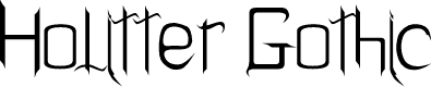 Preview image for Holitter Gothic