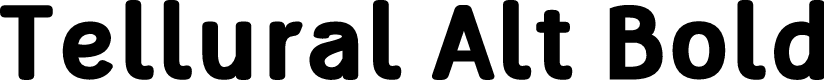 Preview image for Tellural Alt Bold