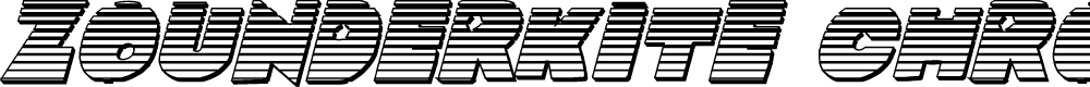 Preview image for Zounderkite Chrome Italic