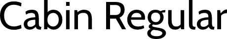 Preview image for Cabin Regular