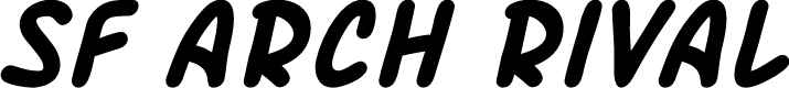 Preview image for SF Arch Rival Bold Italic