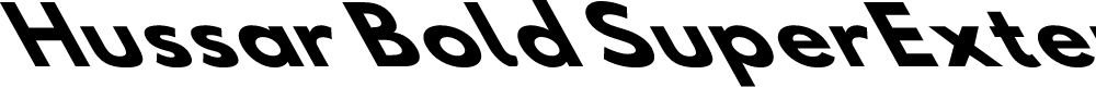 Preview image for Hussar Bold SuperExtended Oblique Five
