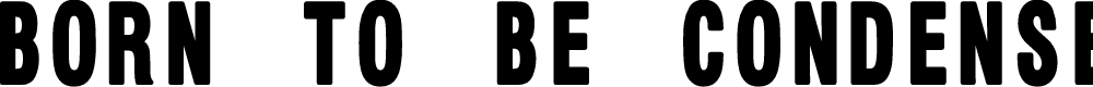 Preview image for Born to Be Condensed
