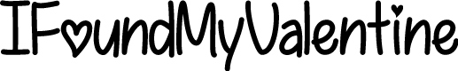 Preview image for IFoundMyValentine