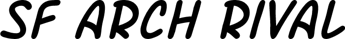 Preview image for SF Arch Rival Italic