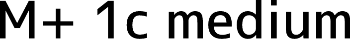 Preview image for M+ 1c medium