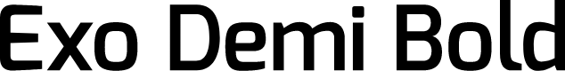 Preview image for Exo Demi Bold