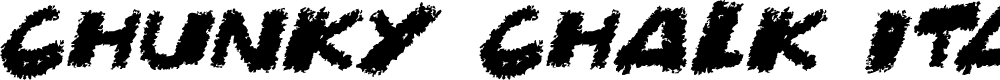 Preview image for Chunky Chalk Italic