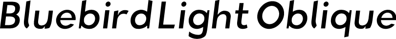 Preview image for Bluebird Light Oblique