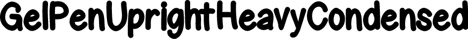 Preview image for GelPenUprightHeavyCondensed