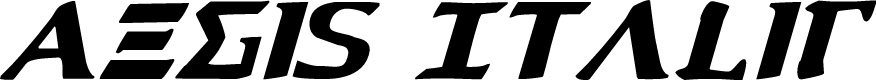 Preview image for Aegis Italic