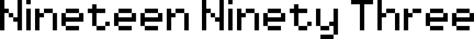 Preview image for Nineteen Ninety Three