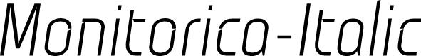 Preview image for Monitorica-Italic