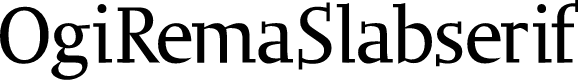 Preview image for OgiRemaSlabserif