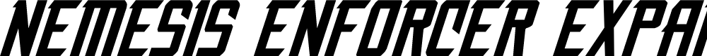 Preview image for Nemesis Enforcer Expanded Italic
