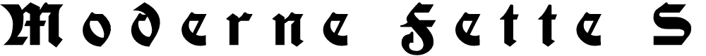 Preview image for Moderne Fette Schwabacher UNZ1A Italic