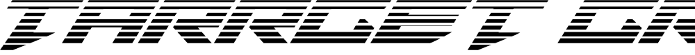 Preview image for Tarrget Gradient Italic
