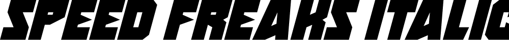 Preview image for Speed Freaks Italic