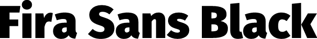 Preview image for Fira Sans Black